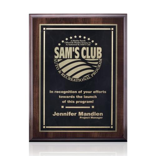 Awards and Plaques - Wall Plaque Awards - Shepherd Stark - Black