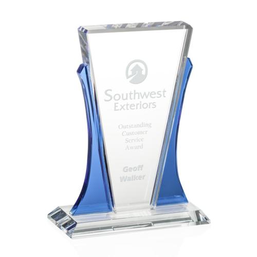 Awards and Plaques - Crystal Trophies - Grace Unique Crystal Trophy