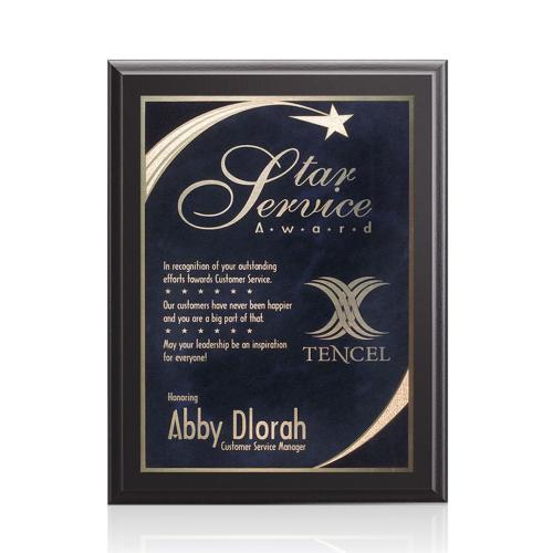 Awards and Plaques - Wall Plaque Awards - Schultz Stark - Black/Black