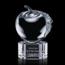 Apple Apples on Half Round Base Glass Trophy