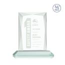 Cassidy Jade Rectangle Glass Trophy