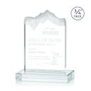 Castellanos Jade Peaks Glass Trophy
