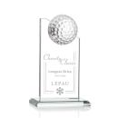 Jordan Golf Clear Peaks Crystal Trophy