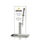 Carlton Full Color Rectangle Crystal Trophy