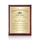 Half-Tone Meredith Plaque - Rosewood Finish