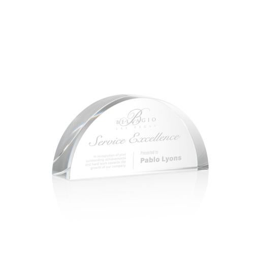 Awards and Plaques - Crystal Trophies - Glover Peaks Crystal Trophy