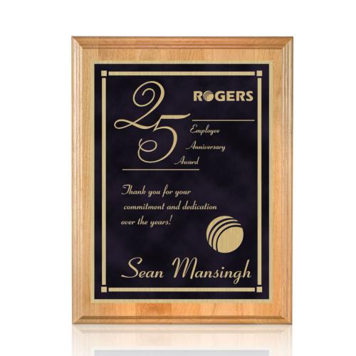 Awards and Plaques - Wall Plaque Awards - Shepherd Berger - Black