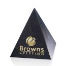 Marble Black Pyramid Stone Trophy