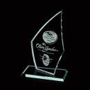 Curved Driscoll  Peaks Glass Trophy