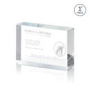 Schuster Rectangle Crystal Trophy