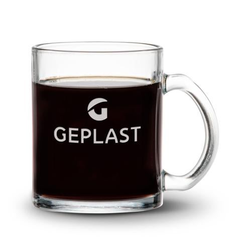 Custom Barware Glasses - Mugs - Vidal Coffee Mug - Deep Etch