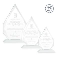 Archer Fagan Peaks Crystal Trophy - Crystal Trophies