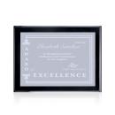 Keene Meredith Plaque - Black Finish