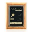 Cortez Bamboo Plaque - Black