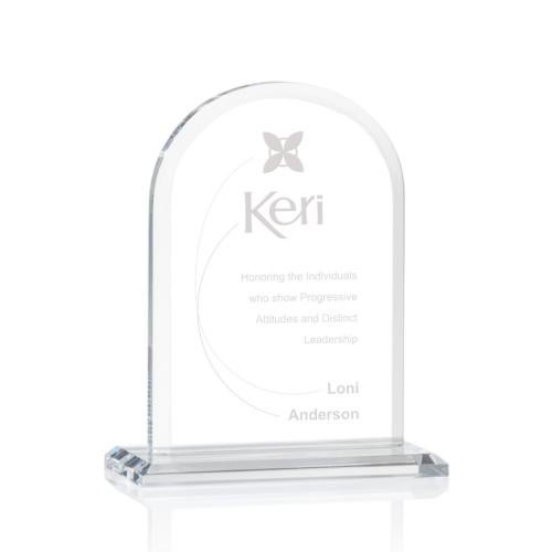 Awards and Plaques - Crystal Trophies - Walters Clear Peaks Crystal Trophy
