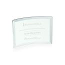 Carranza Jade Crescent Glass Trophy