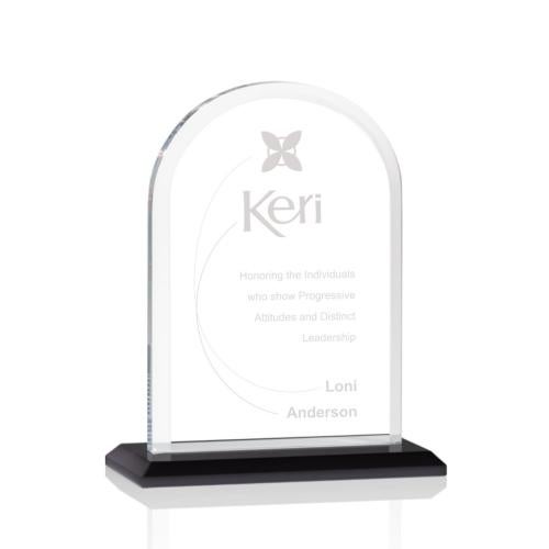 Awards and Plaques - Crystal Trophies - Walters Black Peaks Crystal Trophy