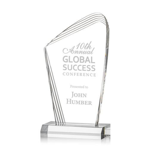 Awards and Plaques - Acrylic Trophies - Thomason Peaks Acrylic Trophy