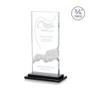 Flaherty Rectangle Crystal Trophy
