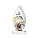 Liang Full Color Flame Acrylic Trophy