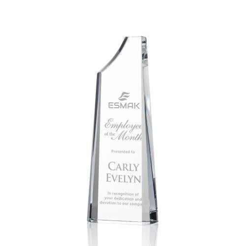Awards and Plaques - Crystal Trophies - Webber Clear Towers Crystal Trophy