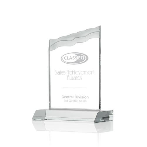 Awards and Plaques - Crystal Trophies - Bowden Clear Peaks Crystal Trophy
