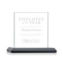 Cerda Black Square / Cube Crystal Trophy