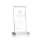 McClure Clear Rectangle Crystal Trophy
