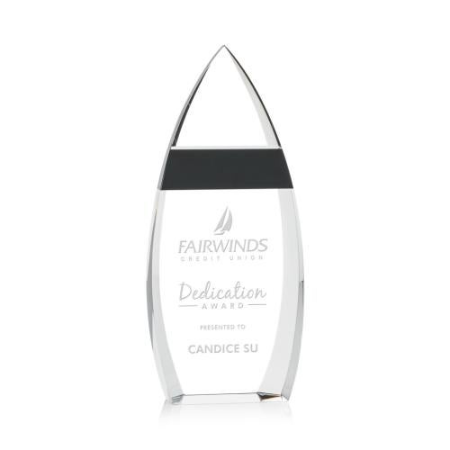 Awards and Plaques - Crystal Trophies - Terry Peaks Crystal Trophy