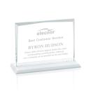 Kaplan Fagan Rectangle Crystal Trophy