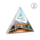 Moran Full Color Pyramid Acrylic Trophy
