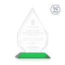 Archer Green Peaks Crystal Trophy