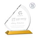 Yanez Amber Peaks Crystal Trophy