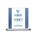 Barker Full Color Rectangle Crystal Trophy
