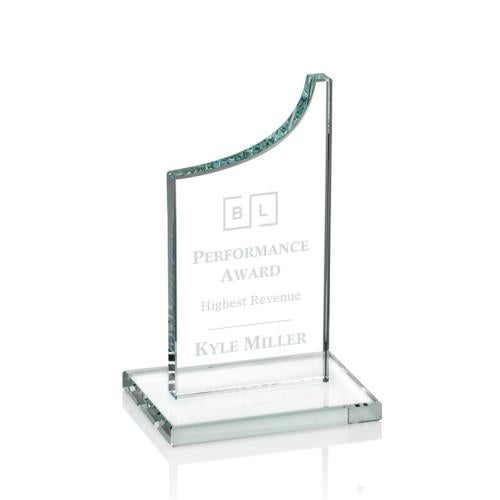 Awards and Plaques - Crystal Trophies - Henson Clear Peaks Crystal Trophy