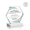 Pagan Full Color Fagan Polygon Crystal Trophy