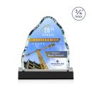 Hobbs Full Color Black Crystal Trophy