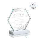 Pagan Fagan Polygon Crystal Trophy