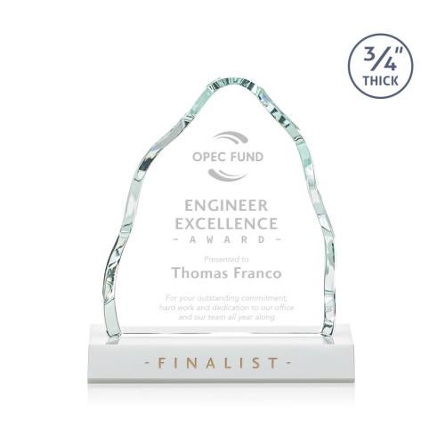 Awards and Plaques - Crystal Trophies - Hobbs Fagan Crystal Trophy