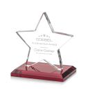 Gamboa Star Red Crystal Trophy