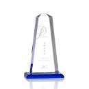 Driscoll Blue Towers Crystal Trophy