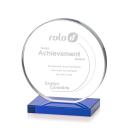 Drummond Blue Circle Crystal Trophy