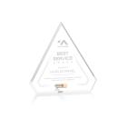 Jewell Diamond Gold Acrylic Trophy