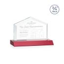 Realtor Red Peaks Crystal Trophy