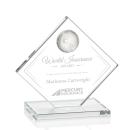 Buckley Clear Globe Crystal Trophy