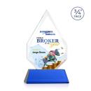 Archer Full Color on Helton Blue Peaks Crystal Trophy
