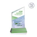 Brito Full Color on Helton Green Peaks Crystal Trophy