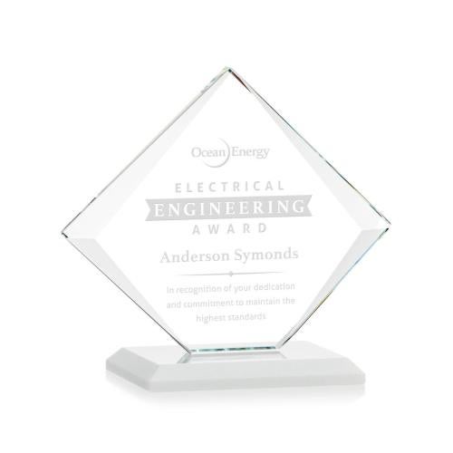 Awards and Plaques - Crystal Trophies - Latham Fagan Crystal Trophy