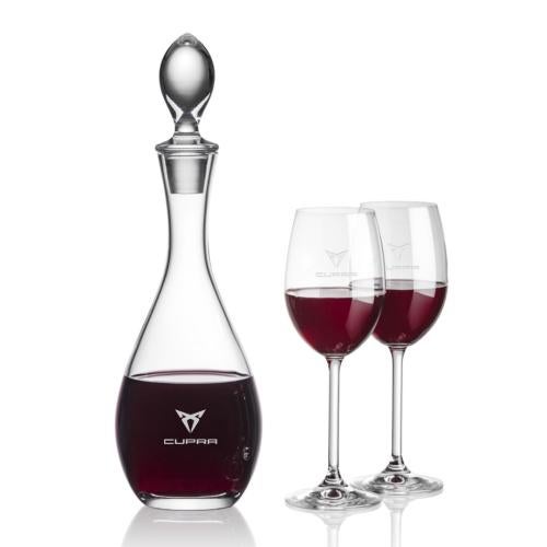 Custom Barware Glasses - Carafes - Hastings Decanter & Neptune Wine