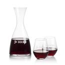 Daugherty Carafe & Stahl Stemless Wine